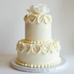 Two Tier White Cake